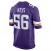 Minnesota Vikings Austin Keys Nike Purple Team Game Jersey
