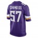 Minnesota Vikings Chaz Chambliss Nike Purple Team Game Jersey
