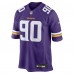 Minnesota Vikings Tyrion Ingram-Dawkins Nike Purple Team Game Jersey