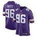 Minnesota Vikings Tyler Batty Nike Purple Team Game Jersey