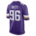 Minnesota Vikings Tyler Batty Nike Purple Team Game Jersey