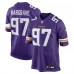 Minnesota Vikings Javon Hargrave Nike Purple Team Game Jersey