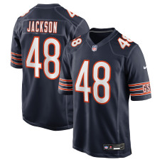 Джерси Chicago Bears D'Marco Jackson Nike Navy Team Game Джерси Chicago Bears D'Marco Jackson Nike Navy Team Game