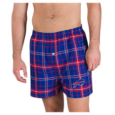 Buffalo Bills Concepts Sport Royal/Red Ultimate Flannel Boxers