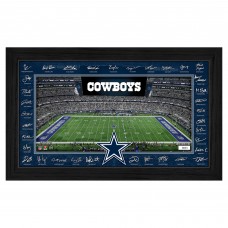 Dallas Cowboys Highland Mint 12 x 20 2025 Signature Gridiron Panoramic Framed Photo