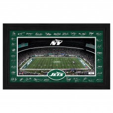 New York Jets Highland Mint 12 x 20 2025 Signature Gridiron Panoramic Framed Photo New York Jets Highland Mint 12 x 20 2025 Signature Gridiron Panoramic Framed Photo