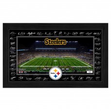 Pittsburgh Steelers Highland Mint 12 x 20 2025 Signature Gridiron Panoramic Framed Photo