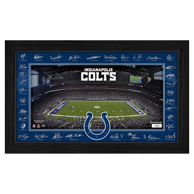 Indianapolis Colts Highland Mint 12 x 20 2025 Signature Gridiron Panoramic Framed Photo
