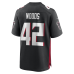 Джерси Atlanta Falcons Josh Woods Nike Black Team Game
