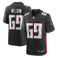 Джерси Atlanta Falcons Jack Nelson Nike Black Team Game Джерси Atlanta Falcons Jack Nelson Nike Black Team Game