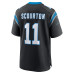 Джерси Carolina Panthers Nic Scourton Nike Black Team Game