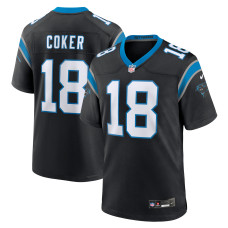 Джерси Carolina Panthers Jalen Coker Nike Black Team Game Джерси Carolina Panthers Jalen Coker Nike Black Team Game