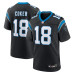 Джерси Carolina Panthers Jalen Coker Nike Black Team Game