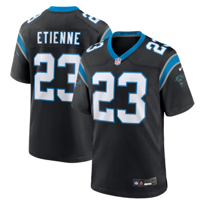 Джерси Carolina Panthers Trevor Etienne Nike Black Team Game