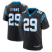 Джерси Carolina Panthers Akayleb Evans Nike Black Team Game