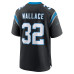 Джерси Carolina Panthers Trevin Wallace Nike Black Team Game