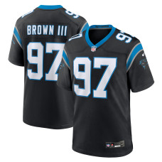 Джерси Carolina Panthers Bobby Brown III Nike Black Team Game Джерси Carolina Panthers Bobby Brown III Nike Black Team Game