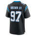 Джерси Carolina Panthers Bobby Brown III Nike Black Team Game