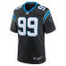 Джерси Carolina Panthers Tershawn Wharton Nike Black Team Game