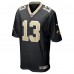 New Orleans Saints Velus Jones Jr. Nike Black Team Game Jersey
