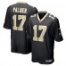 New Orleans Saints Trey Palmer Nike Black Team Game Jersey