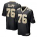 New Orleans Saints Will Clapp Nike Black Team Game Jersey