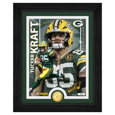 Green Bay Packers Tucker Kraft Highland Mint Bronze Coin Photo Mint