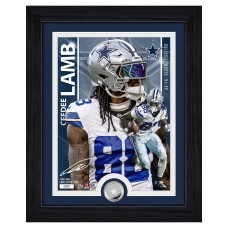 Dallas Cowboys CeeDee Lamb Highland Mint Silver Coin Photo Mint
