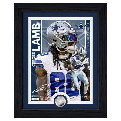 Dallas Cowboys CeeDee Lamb Highland Mint Silver Coin Photo Mint