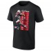 New England Patriots TreVeyon Henderson Black Celebration T-Shirt