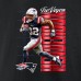 New England Patriots TreVeyon Henderson Black Celebration T-Shirt