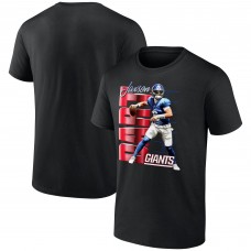 New York Giants Jaxson Dart Black Celebration T-Shirt