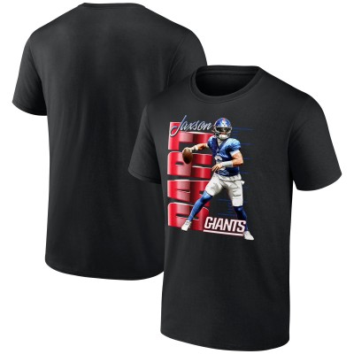 New York Giants Jaxson Dart Black Celebration T-Shirt