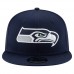 Бейсболка Seattle Seahawks New Era College Navy NFL 50th Anniversary Side Patch 9FIFTY - CM