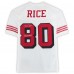 Jerry Rice San Francisco 49ers Autographed Fanatics Authentic Mitchell and Ness White Authentic Jersey with SB XXIII MVP Inscription