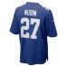 New York Giants Tyler Nubin Nike Royal Team Game Jersey