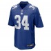 New York Giants Beau Brade Nike Royal Team Game Jersey