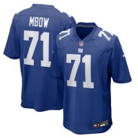 New York Giants Marcus Mbow Nike Royal Team Game Jersey