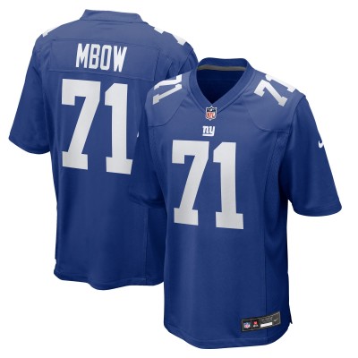New York Giants Marcus Mbow Nike Royal Team Game Jersey