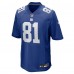 New York Giants Beaux Collins Nike Royal Team Game Jersey