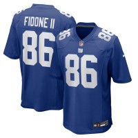 New York Giants Thomas Fidone II Nike Royal Team Game Jersey