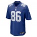 New York Giants Thomas Fidone II Nike Royal Team Game Jersey