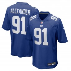 New York Giants Darius Alexander Nike Royal Team Game Jersey