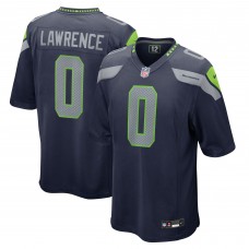 Seattle Seahawks DeMarcus Lawrence Nike College Navy Team Game Jersey