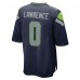 Seattle Seahawks DeMarcus Lawrence Nike College Navy Team Game Jersey