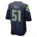 Seattle Seahawks Jared Ivey Nike College Navy Team Game Jersey