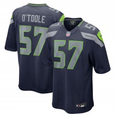 Seattle Seahawks Connor OToole Nike College Navy Team Game Jersey