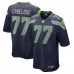 Seattle Seahawks Bryce Cabeldue Nike College Navy Team Game Jersey