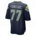 Seattle Seahawks Bryce Cabeldue Nike College Navy Team Game Jersey
