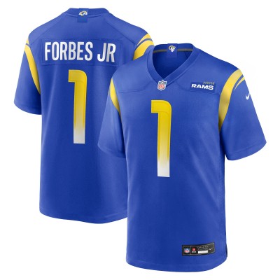 Emmanuel Forbes Jr. Los Angeles Rams Nike Team Game Jersey - Royal